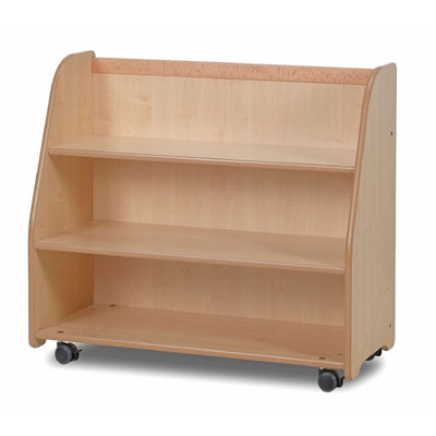 Mobile Trolley with Display and Mirror Back