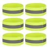 High Vis Yellow Reflective Ankle & Arm Bands For Cycling & Running