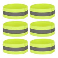 Image of High Vis Yellow Reflective Ankle & Arm Bands For Cycling & Running