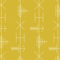 Transmission Wallpaper Mustard Mini Moderns AZDPT040MU