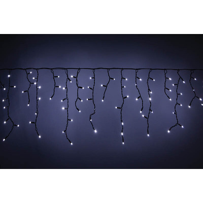 Connectable Outdoor Icicle LED String Light 240V - Cool White