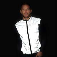 Image of BTR Reflective Cycling & Running Gilet& Vest - No Pockets - Classic Style *SECONDS*