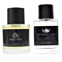 Image of Bloodaxe & Imperial Oud Eau De Parfum Set 2 x 50ml