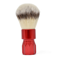 Image of Wee Man Red G4 26mm Knot Synthetic Fibre Shaving Brush