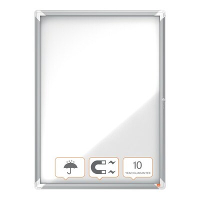 Nobo 1902580 Premium Plus Outdoor Lockable Whiteboard