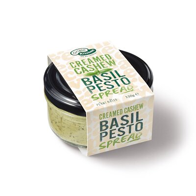 Origin Kitchen Creamed Cashew Basil Pesto Spread 150g
