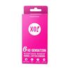 Image of Flo - XO! Hi-Sensation Sustainable Rubber Condoms (6 condoms)
