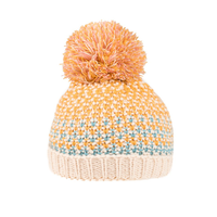 Image of Girls Tiana Knitted Bottle Hat - Mustard