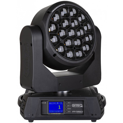 BriteQ Cirrus RGBW Moving Wash with 19 x 30 Watt LEDs