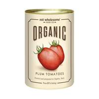 Image of Eat Wholesome - Organic Peeled Plum Tomatoes 400g