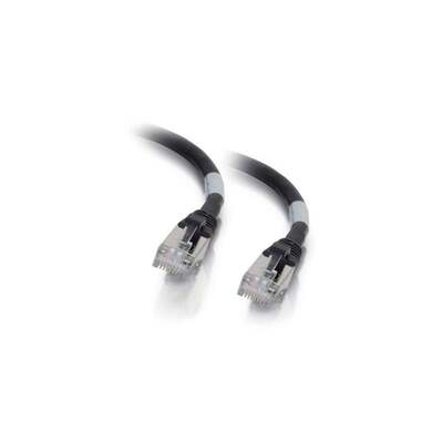 C2G 2m Cat6a Booted Shielded (SSTP) Network Patch Cable - Black