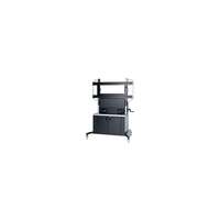 Image of SMART Technologies FSSBID 100V Portable flat panel floor stand Black,