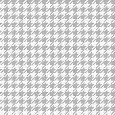 Houndstooth Wallpaper Silver / White Muriva 179502