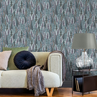 Amazonia Amherst Purple Wallpaper Holden 91303
