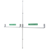 Image of UNION ExiSAFE Panic Bolt Set To Suit Rebated Double Doors - To Suit Metal Doors (new product)