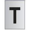 Image of Metal Effect PVC Letter T