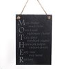 Image of Mess cleanin', snack fixin' ..... - slate hanging sign