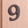 Image of 6cm Black Iron Door Numbers - 9