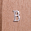 Image of Self Adhesive 40mm Aluminium Letter B