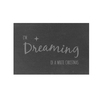 Image of Christmas Placemats - set of 4 slate placemats with Christmas messages