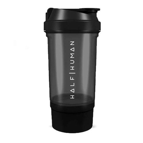Half Human 500ml Protein Shaker Bottle