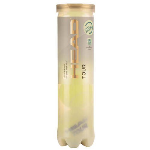 Head Tour Tennis Balls - Tube of 4