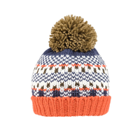 Image of Boys Felly Knitted Bottle Hat - Rust