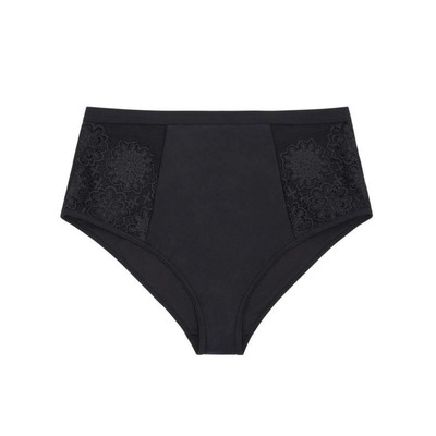 Playful Promises Hunter McGrady Black Lace Panelled Bikini Bottom