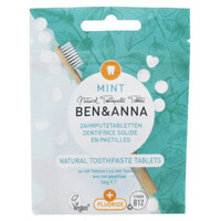 Image of Ben & Anna Mint Toothpaste Tablets with Fluoride - 36g