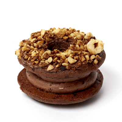 Chocolate Hazelnut Doughnut - Box Of 12