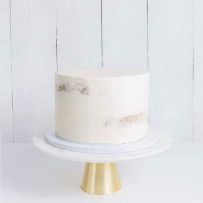 One Tier Naked Wedding Cake - One Tier - Extra Large 12"