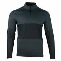 Nike Dri-Fit Vapor Half Zip Top - Black/Dark Smoke Grey - S
