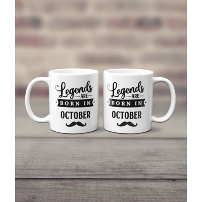 Mug - Legends Are Born In..
