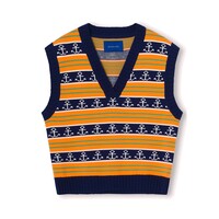 Image of Gordon Knitted Vest - Orange