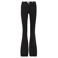 Image of Le High Flare High Rise Jeans - Film Noir