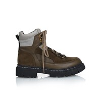 Image of Usher Suede Hiking Boots - Olive