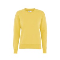 Image of Classic Crew Organic Cotton Sweatshirt - Lemon Yellow