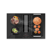 Image of ART29190 77cm Flex Venting Induction With Downdraft Stainless Steel