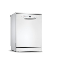 Image of Bosch SMS2HVW66G Full Size Dishwasher - White - 13 Place Settings - Euronics