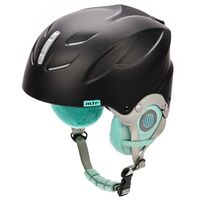 Image of Meteor Lumi Ski Helmet Black / Mint