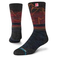 Image of Stance Unisex Garhwal Crew Sock - Red
