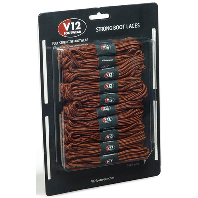 V12 Brown Safety Boot Laces