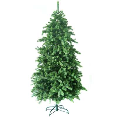 Noma Hatfield Fir Christmas Tree with PE & PVC Tips and Metal Stand, 6ft / 1.8m