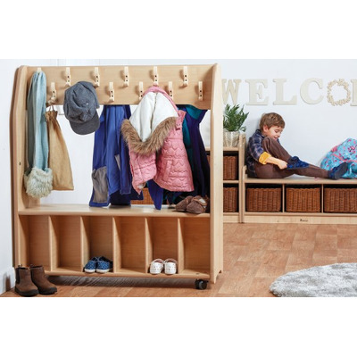 Mobile Cloakroom Trolley
