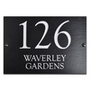 Image of Riven Slate House Sign - 30 x 20.5cm