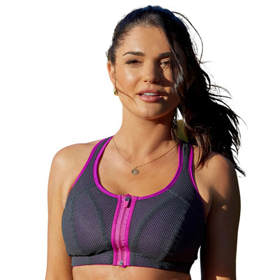 Pour Moi Energy Elevate Zip Front Sports Bra