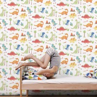 Tiny Tots 2 Dinosaurs Wallpaper Primary Galerie G78364