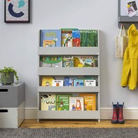 The Tidy Books Children's Bookcase - Plain - Pale Grey