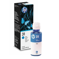Genuine HP 31 Cyan Ink Bottle