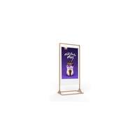 Image of Allsee 43" Superslim Freestanding Double-Sided Digital Poster - L